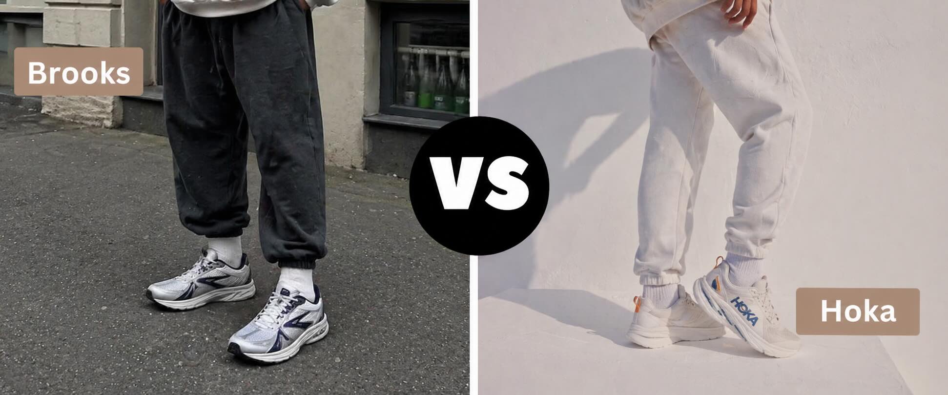 Brooks vs Hoka Running Shoes