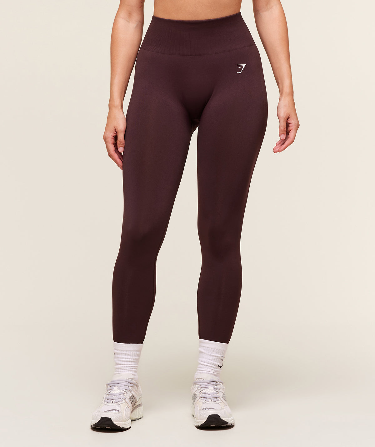 Gymshark seamless leggings in cherry purple